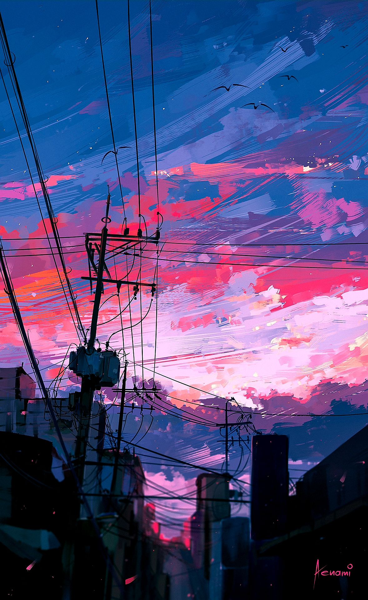 Aesthetic Anime City Wallpapers