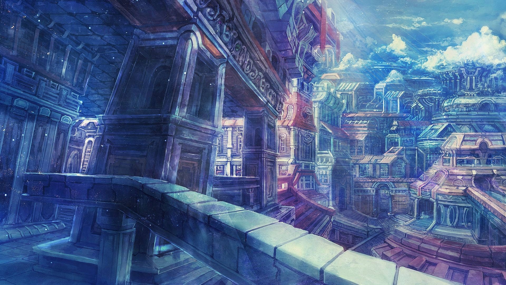 Aesthetic Anime City Wallpapers
