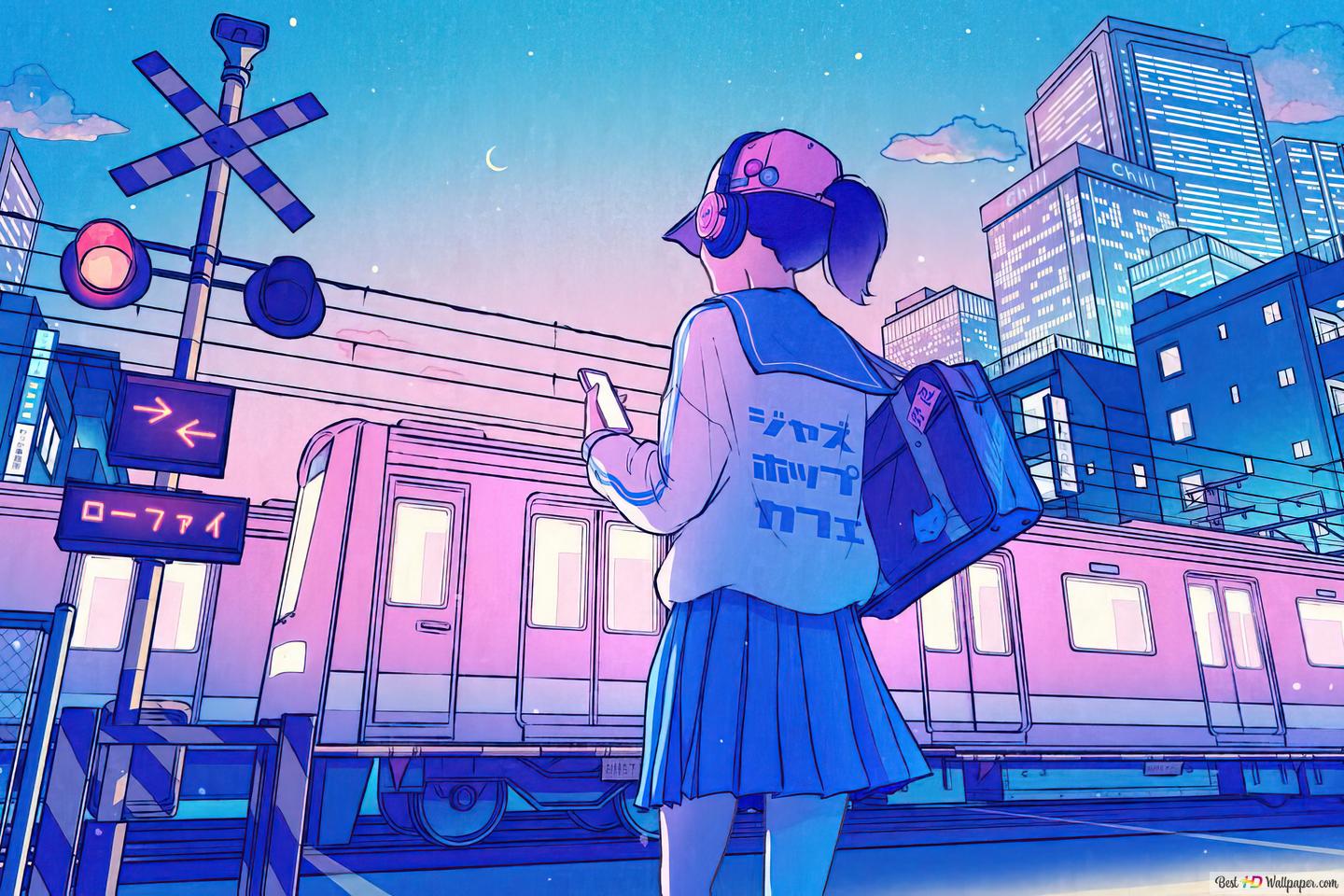 Aesthetic Anime City Wallpapers