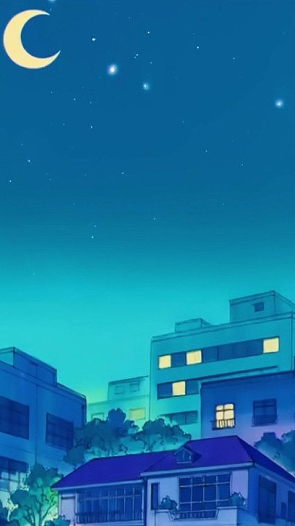 Aesthetic Anime City Wallpapers