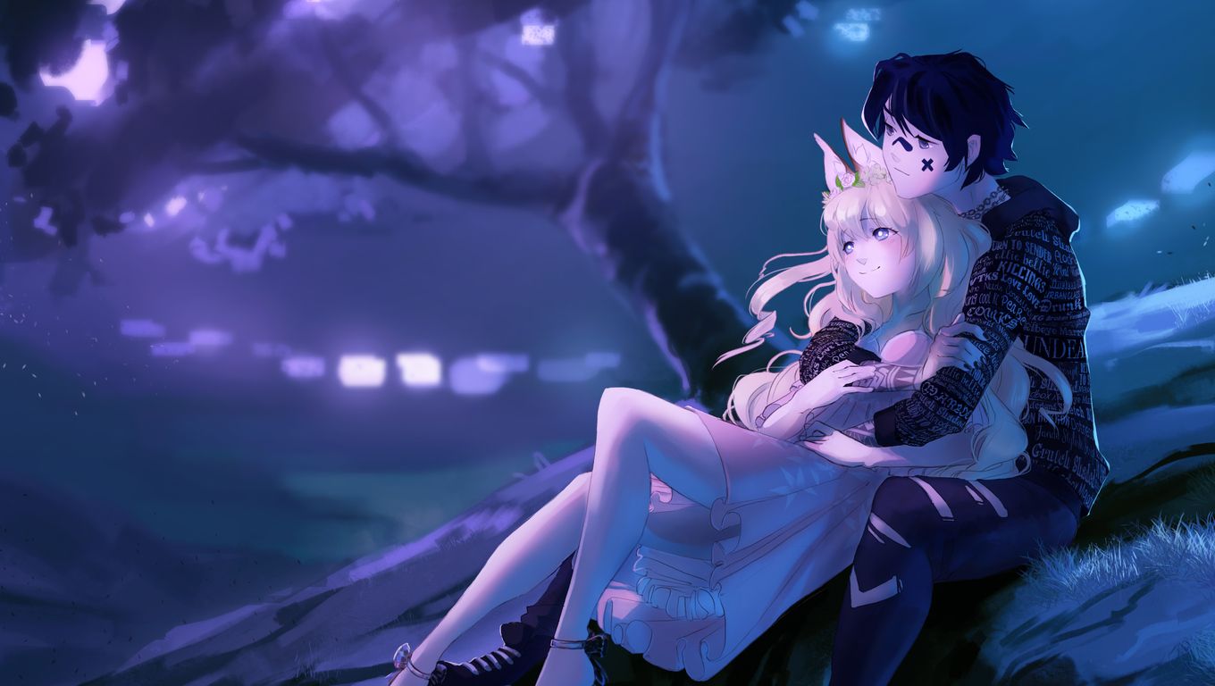 Aesthetic Anime Couple Pfp Wallpapers