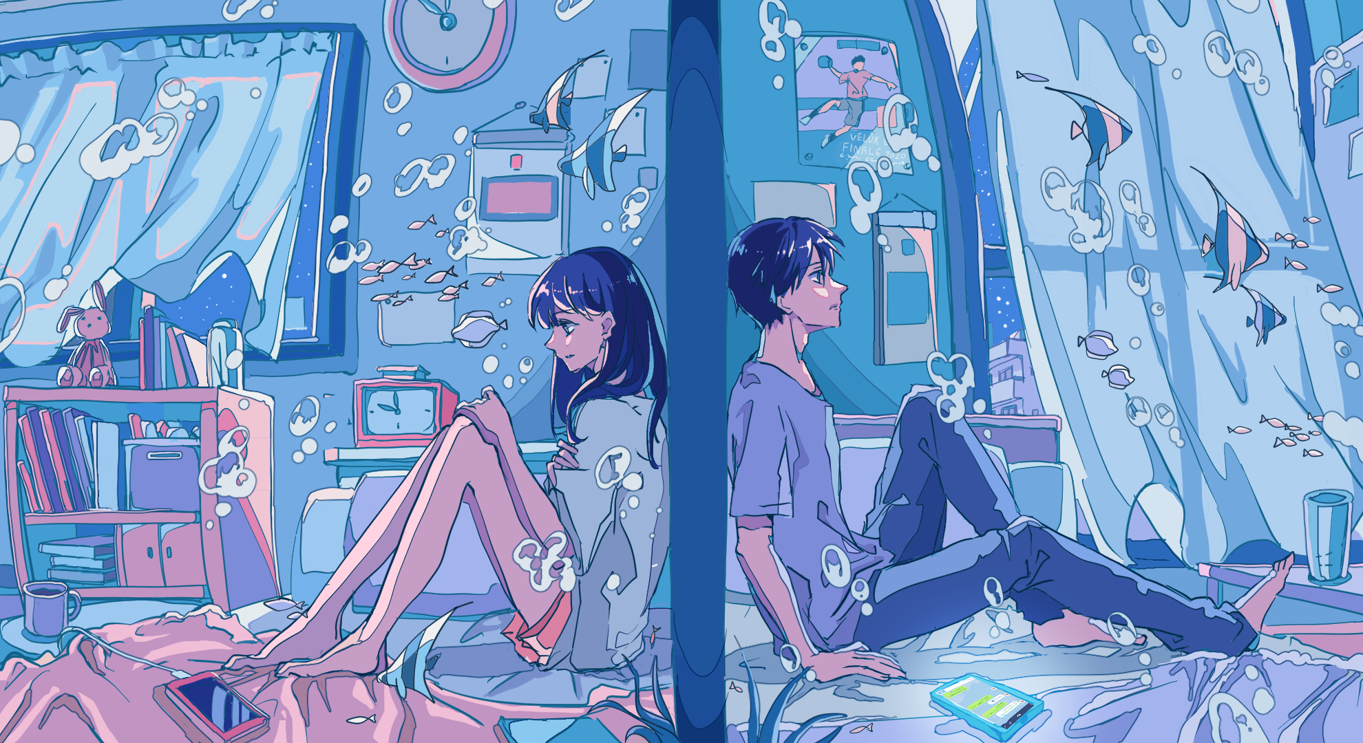 Aesthetic Anime Couple Wallpapers