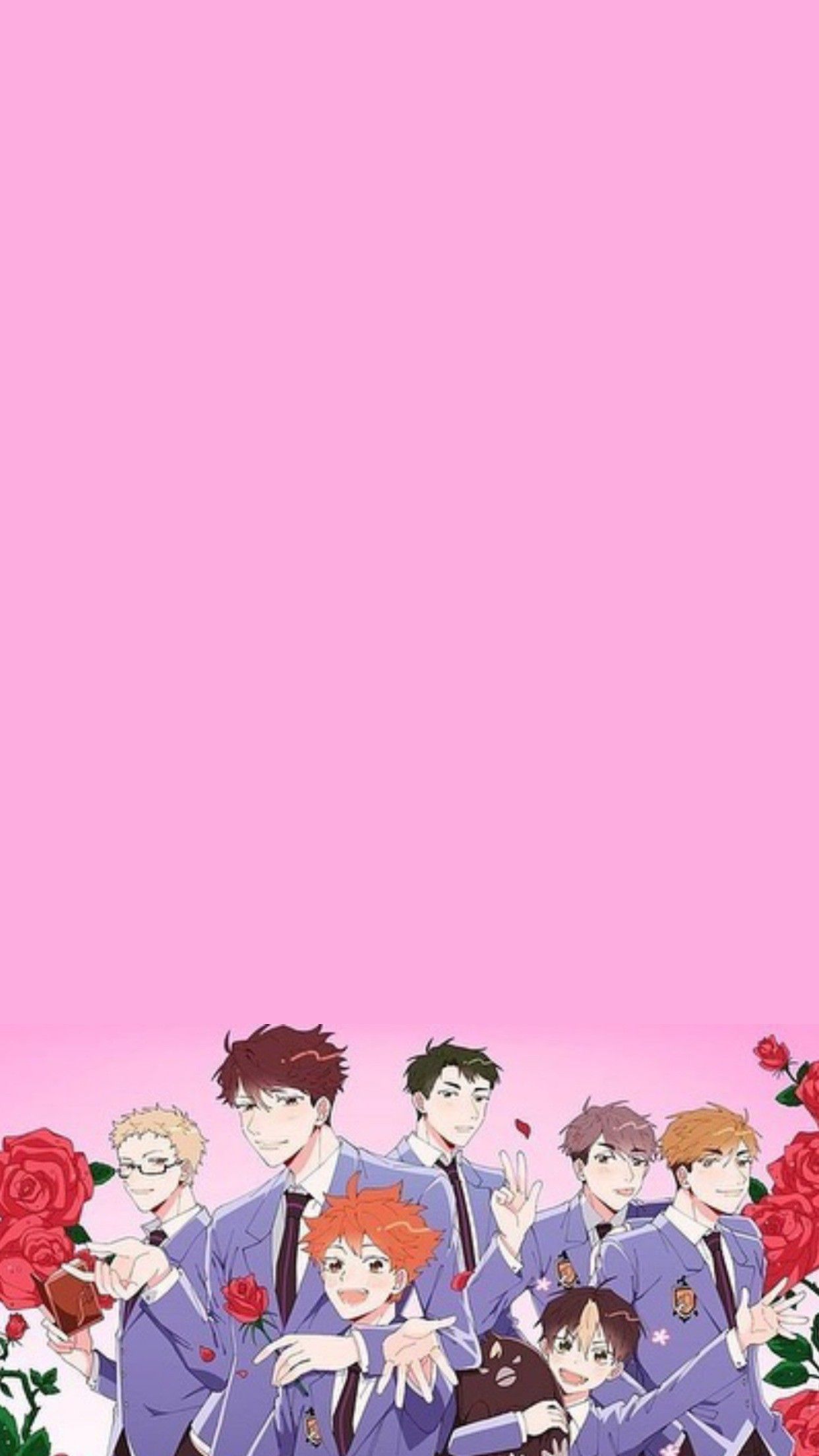 Aesthetic Anime Haikyuu Pink Wallpapers