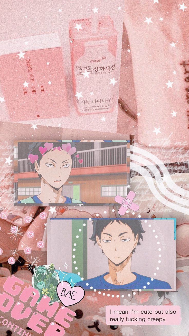 Aesthetic Anime Haikyuu Pink Wallpapers