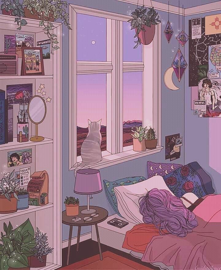 Aesthetic Anime Room Hd Wallpapers
