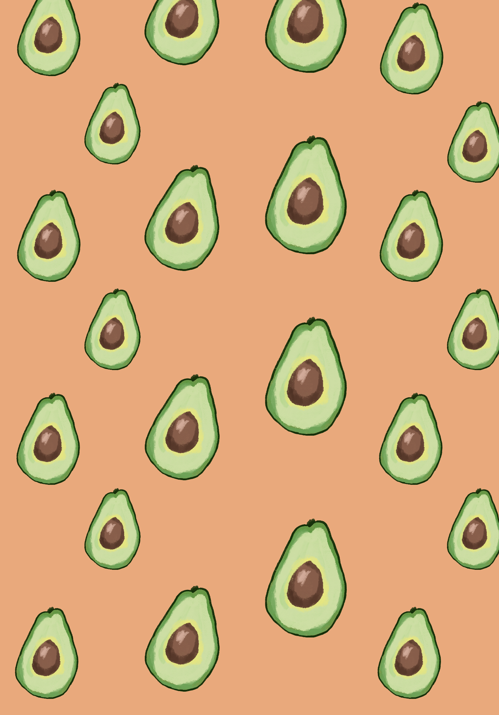 Aesthetic Avocado Wallpapers