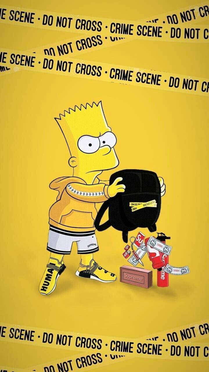 Aesthetic Bart Simpson Iphone Wallpapers