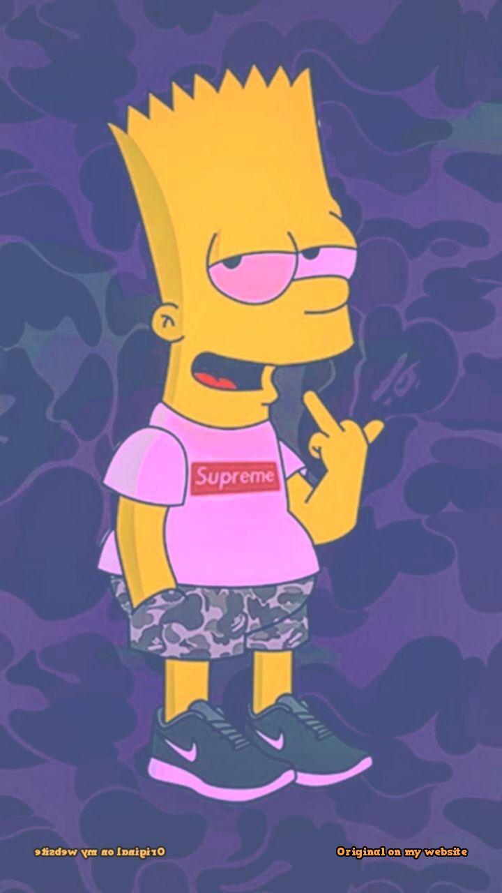 Aesthetic Bart Simpson Iphone Wallpapers