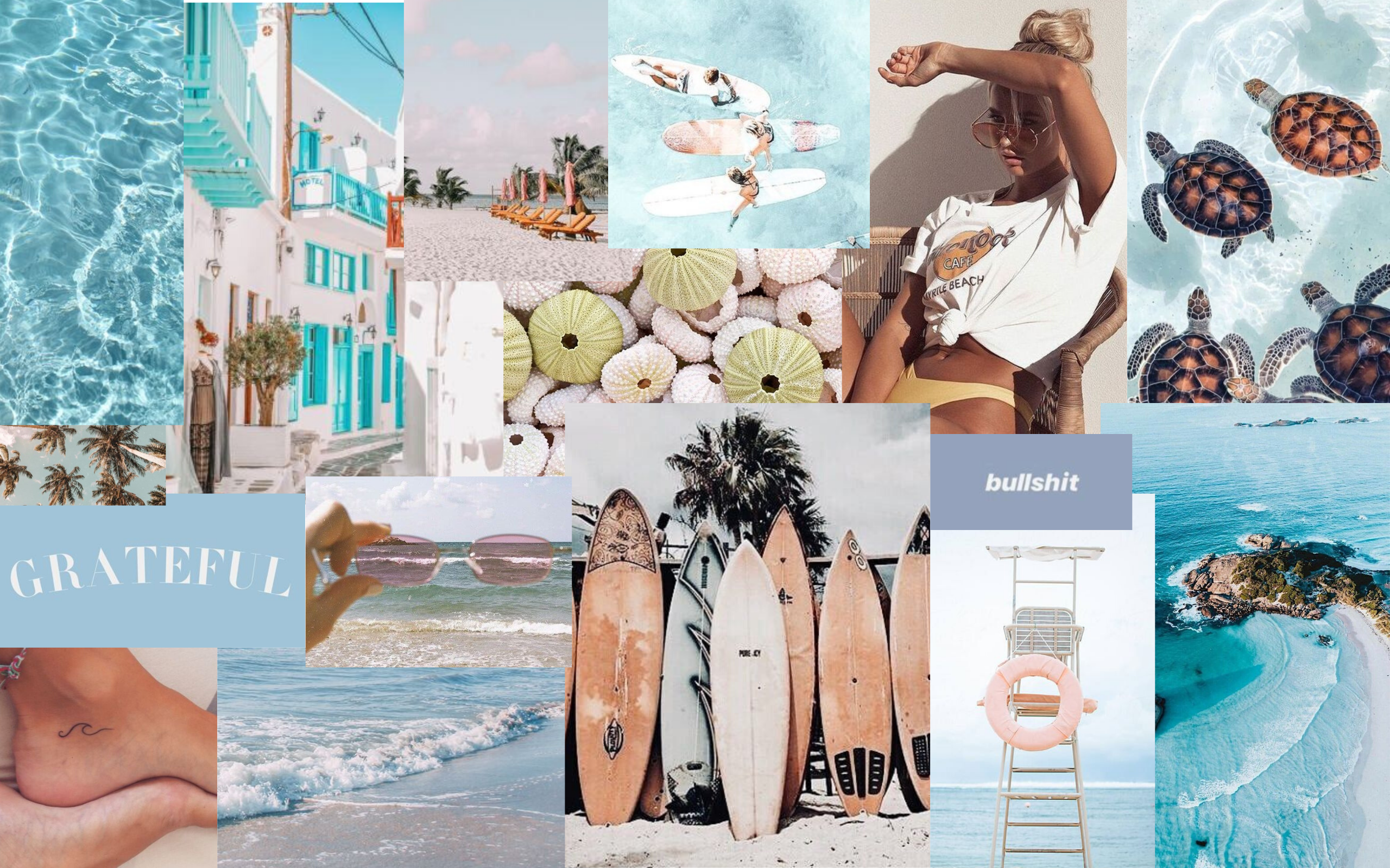 Aesthetic Beach Laptop Wallpapers