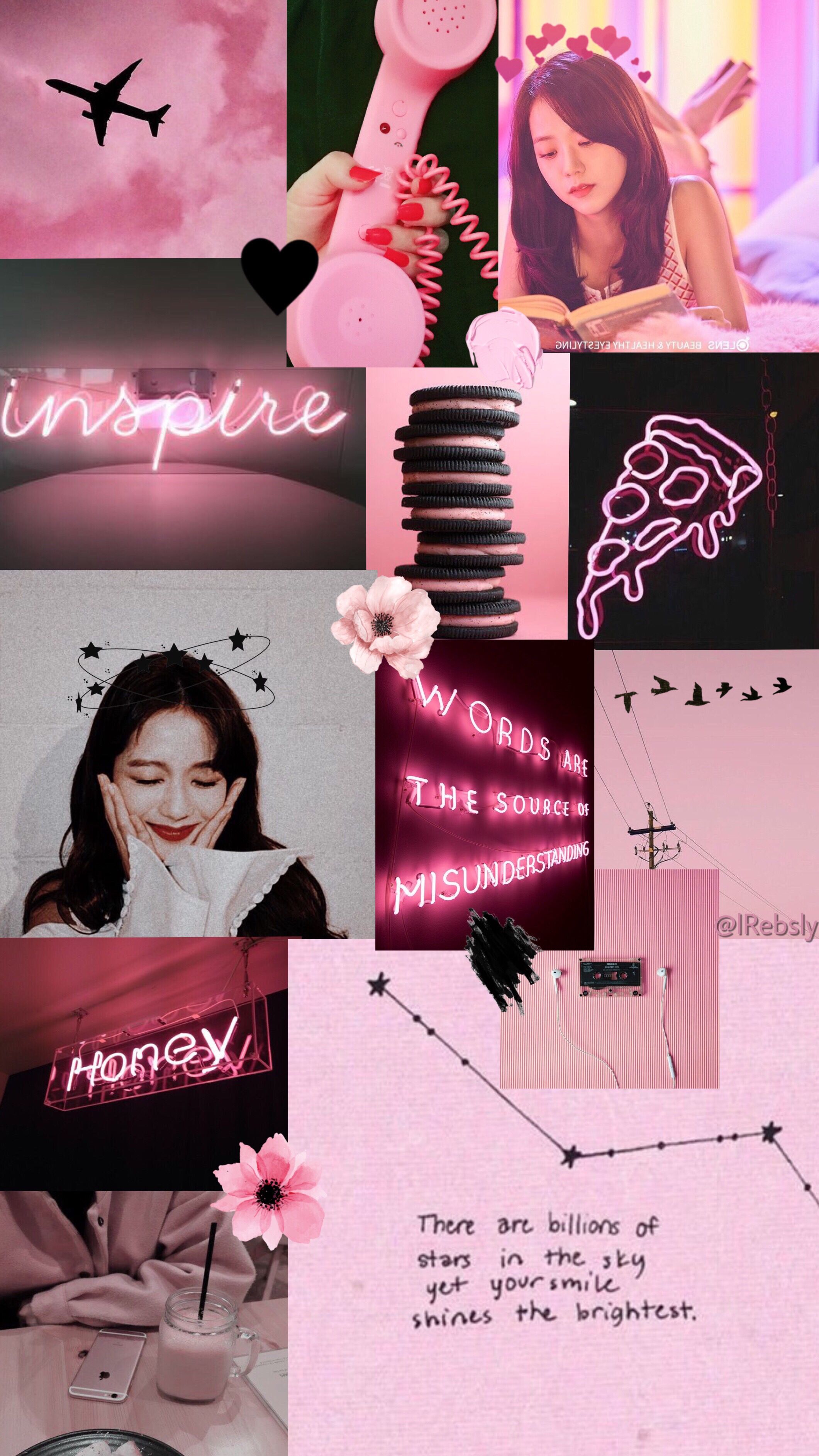 Aesthetic Black And Pink Wallpapers