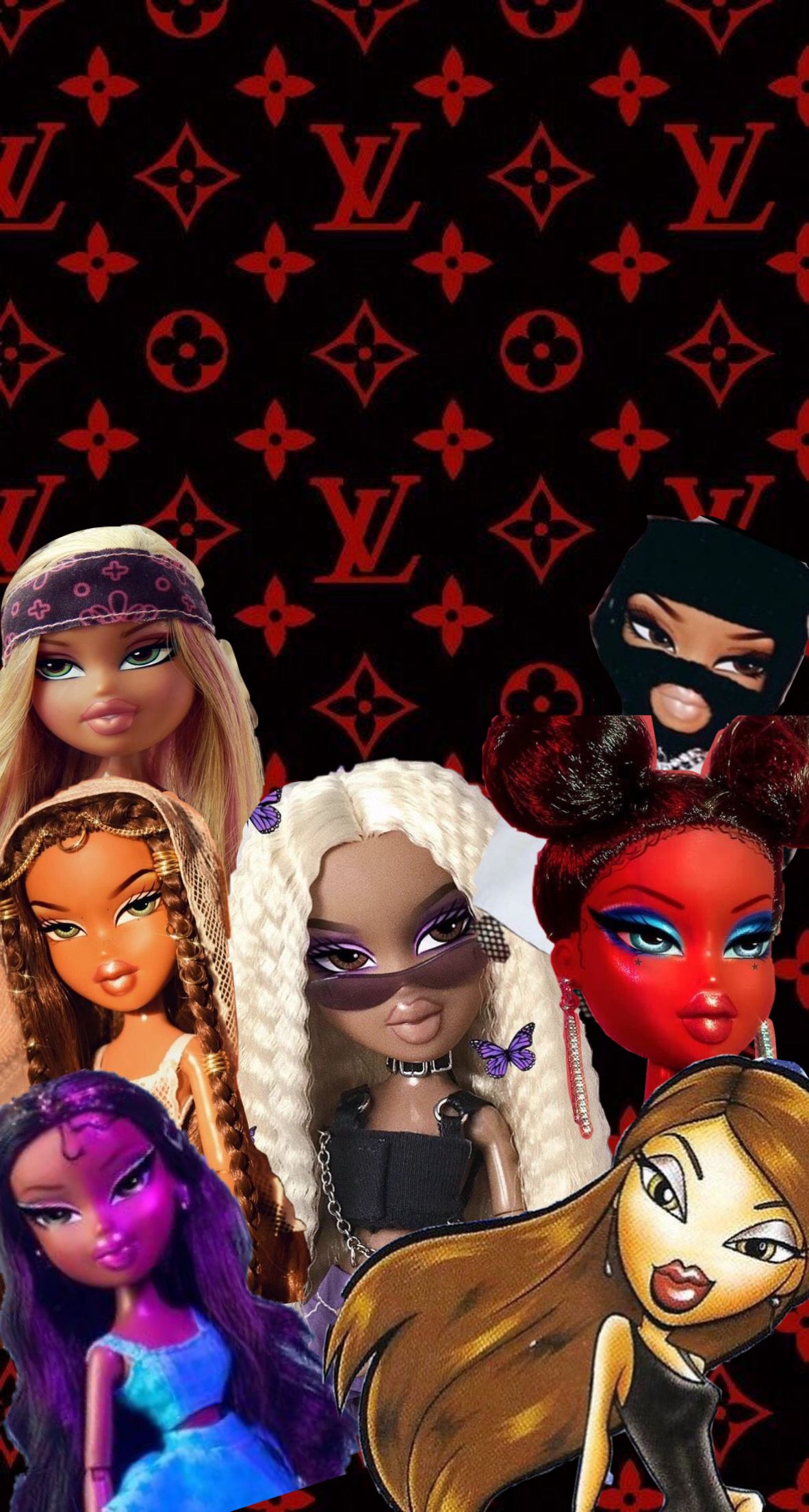 Aesthetic Black Bratz Doll Wallpapers