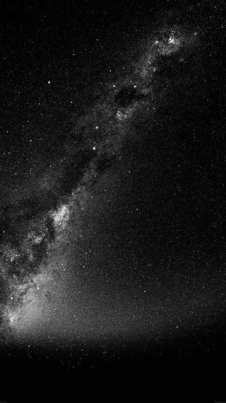 Aesthetic Black Galaxy Wallpapers