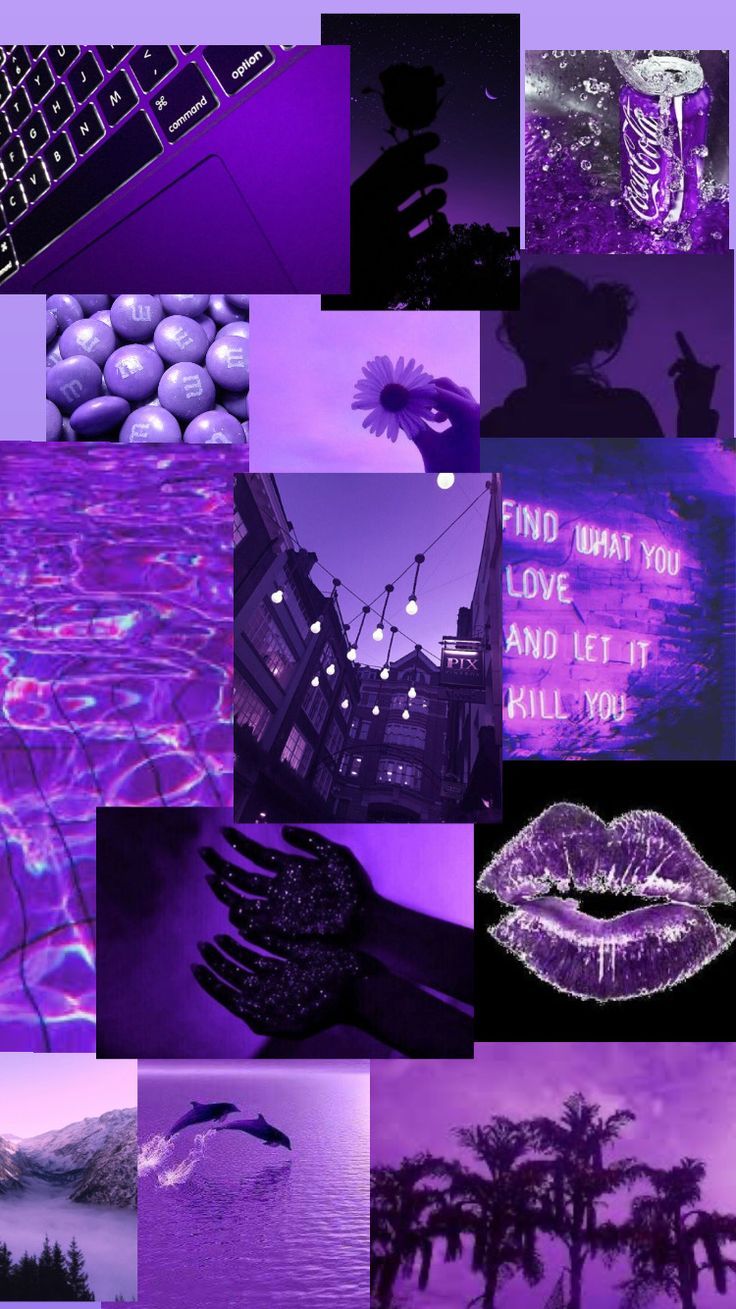 Aesthetic Blue And Purple Wallpapers