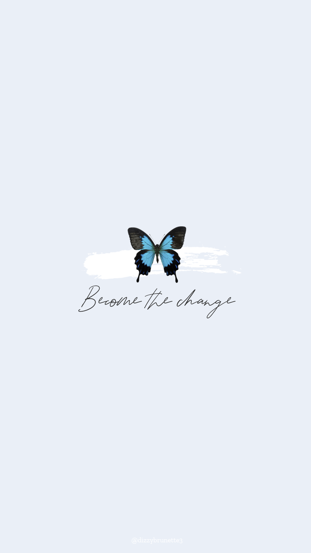 Aesthetic Blue Butterfly Wallpapers