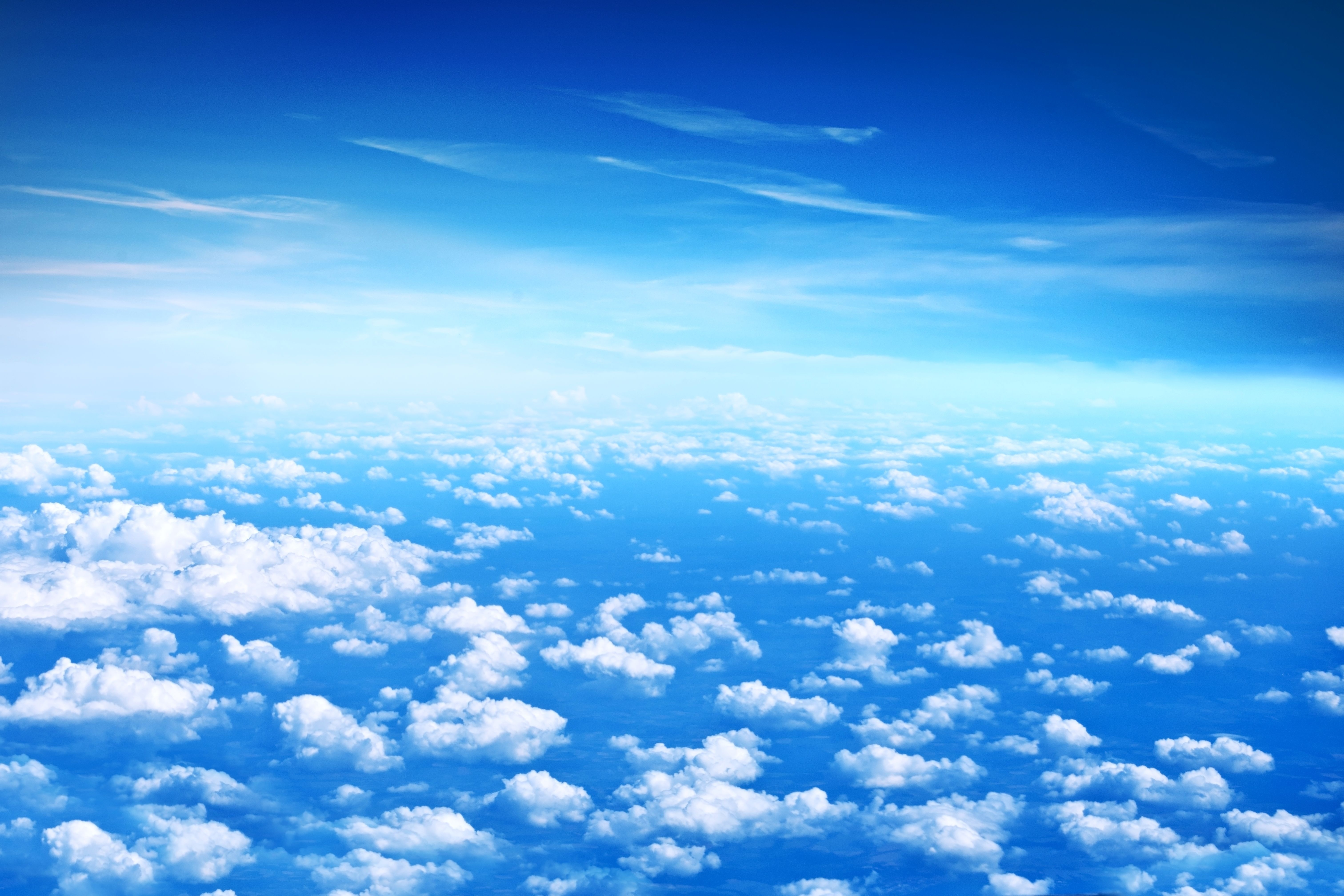 Aesthetic Blue Clouds Wallpapers