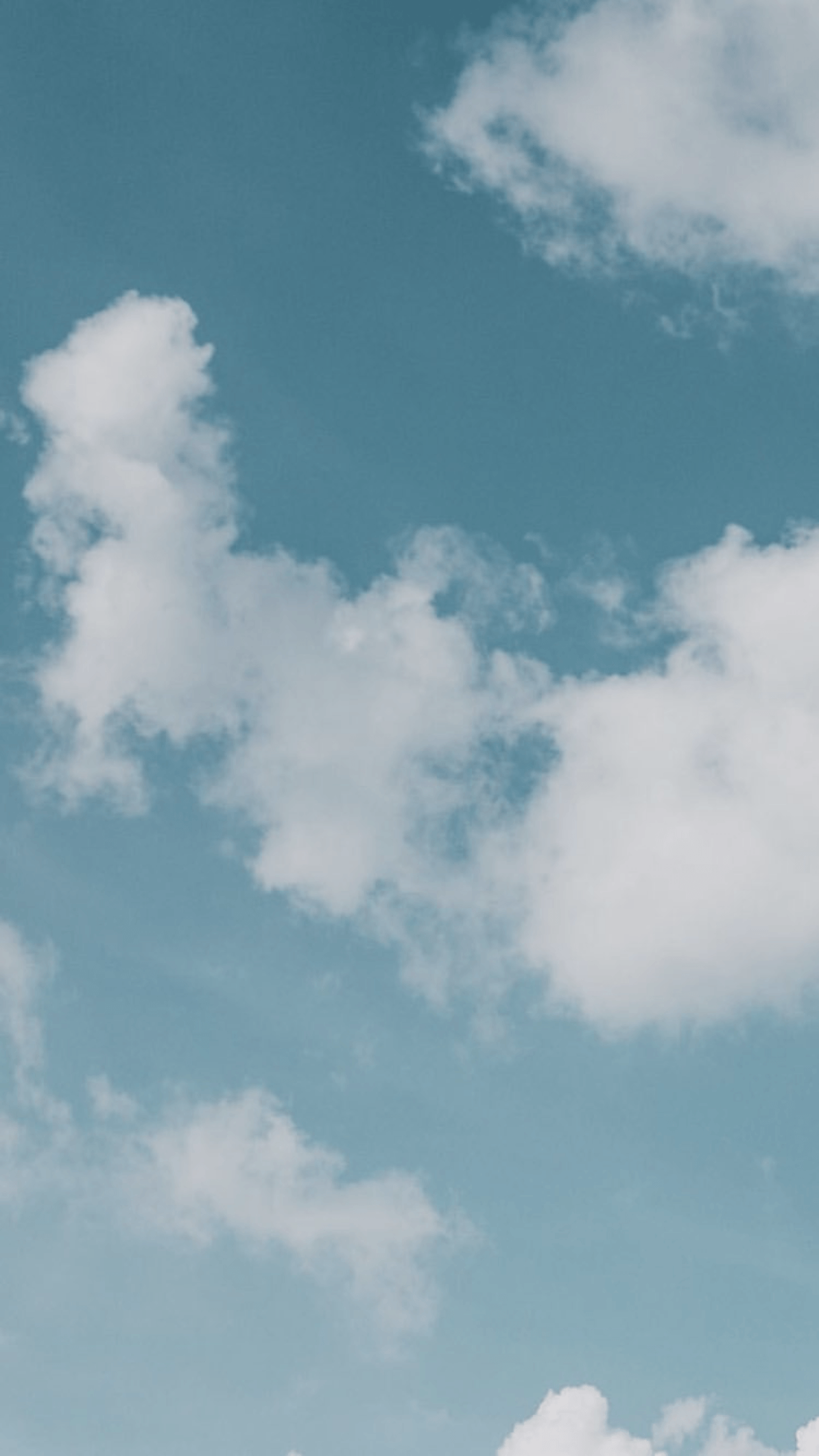 Aesthetic Blue Clouds Wallpapers