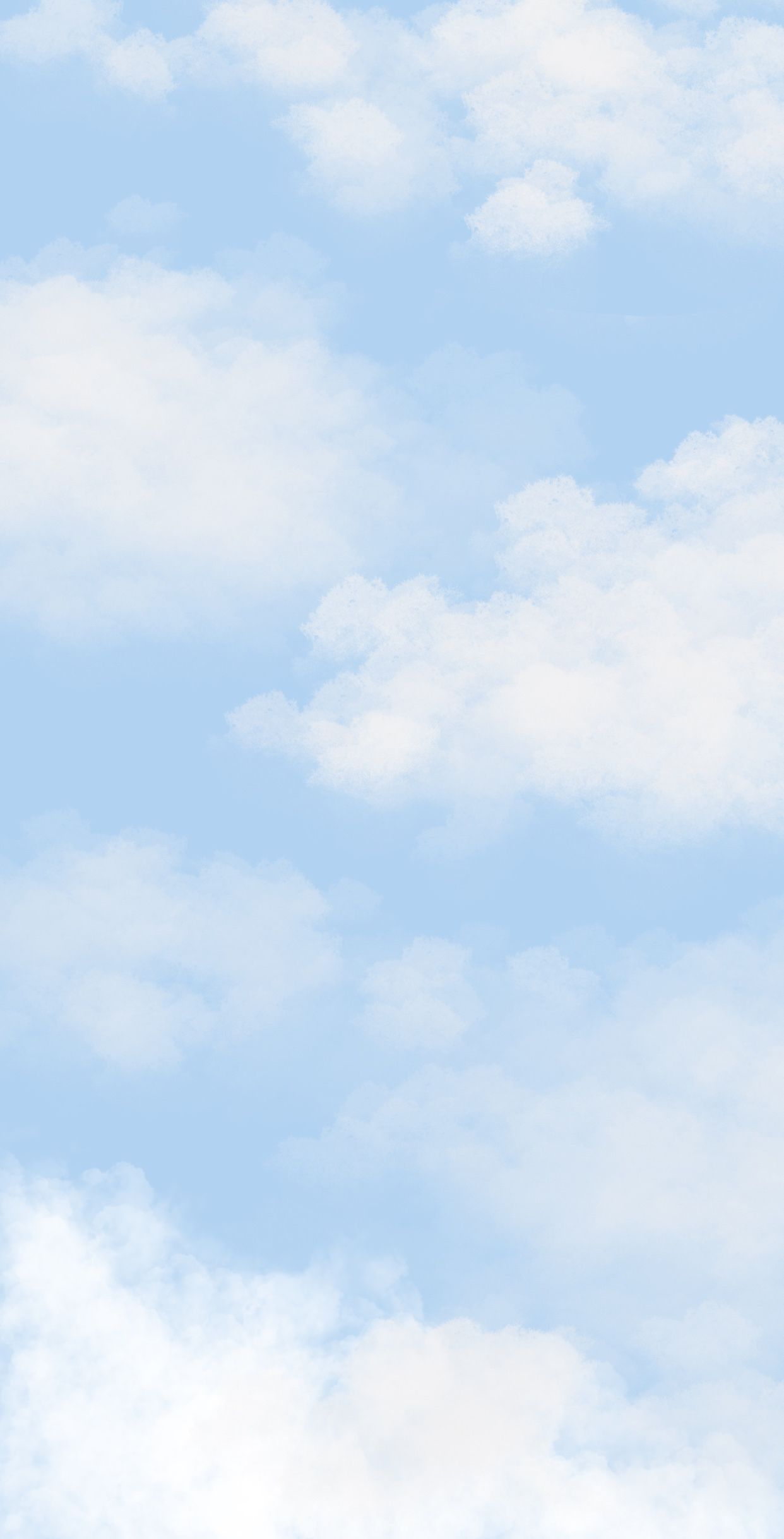 Aesthetic Blue Clouds Wallpapers