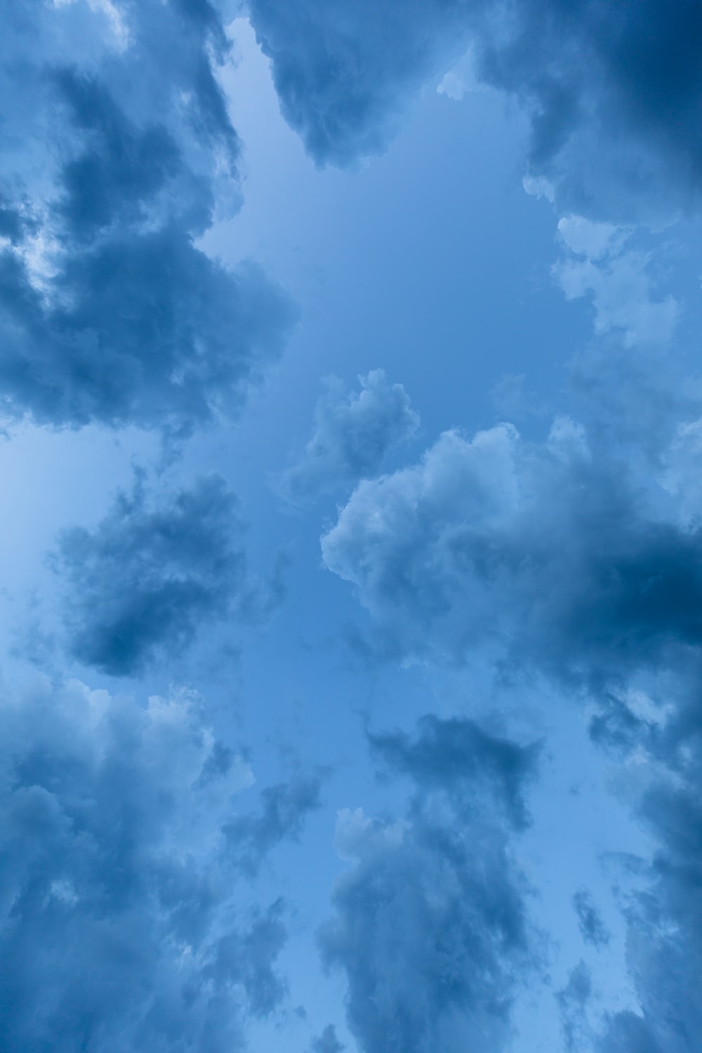 Aesthetic Blue Clouds Wallpapers