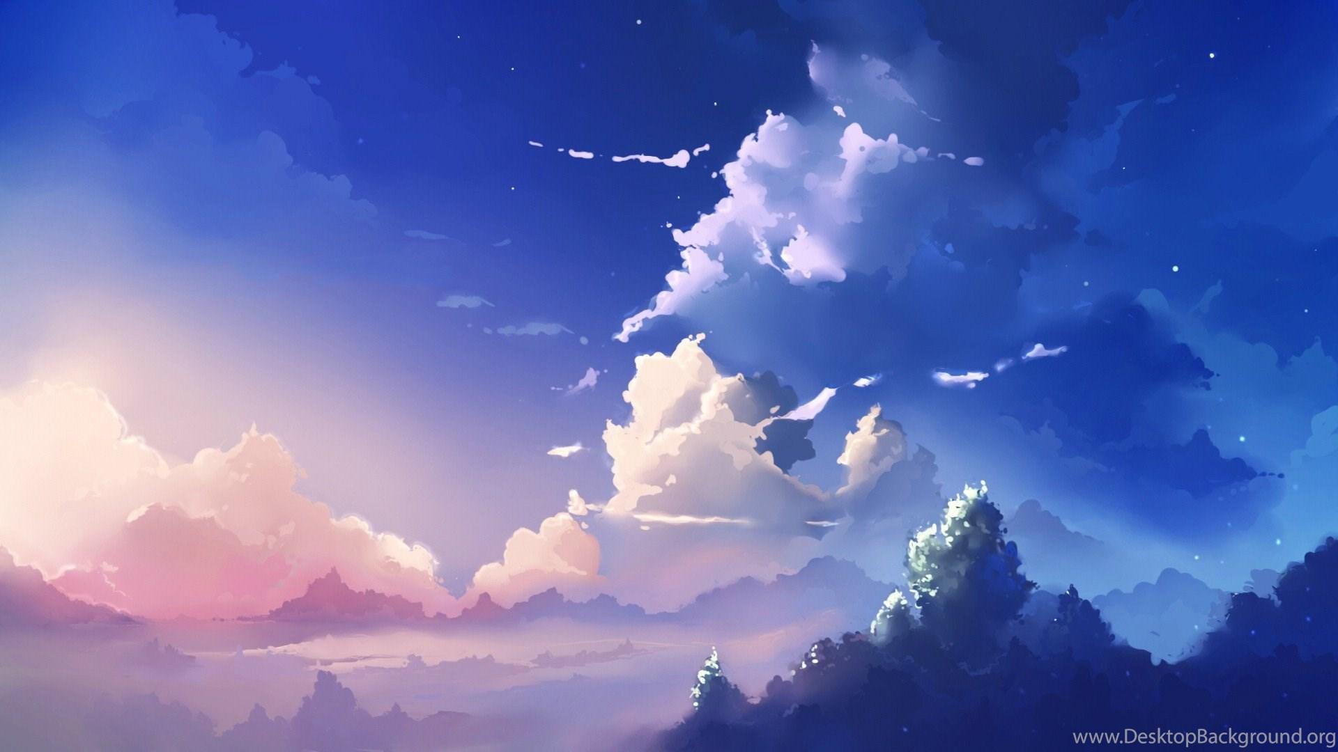 Aesthetic Blue Landscape Wallpapers