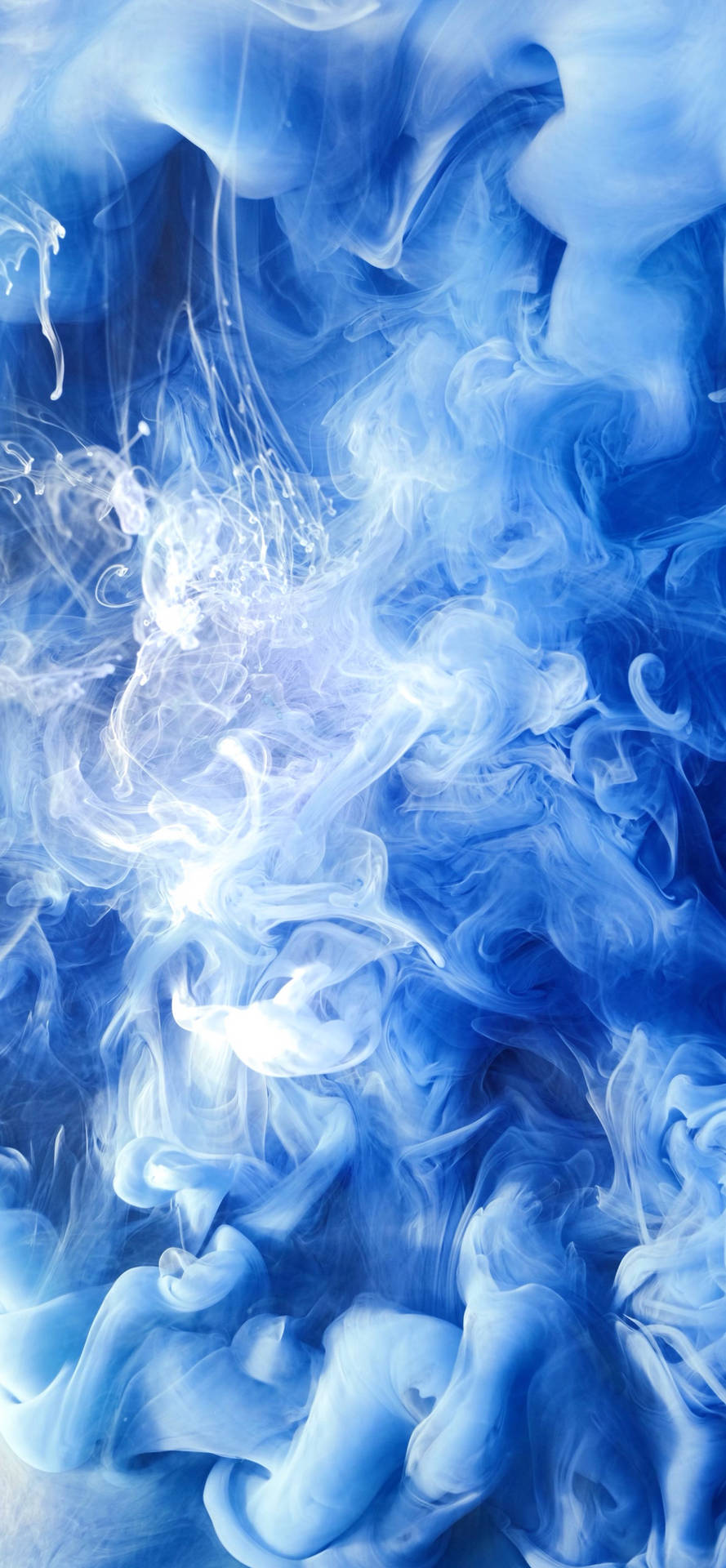 Aesthetic Blue Smoke Wallpapers