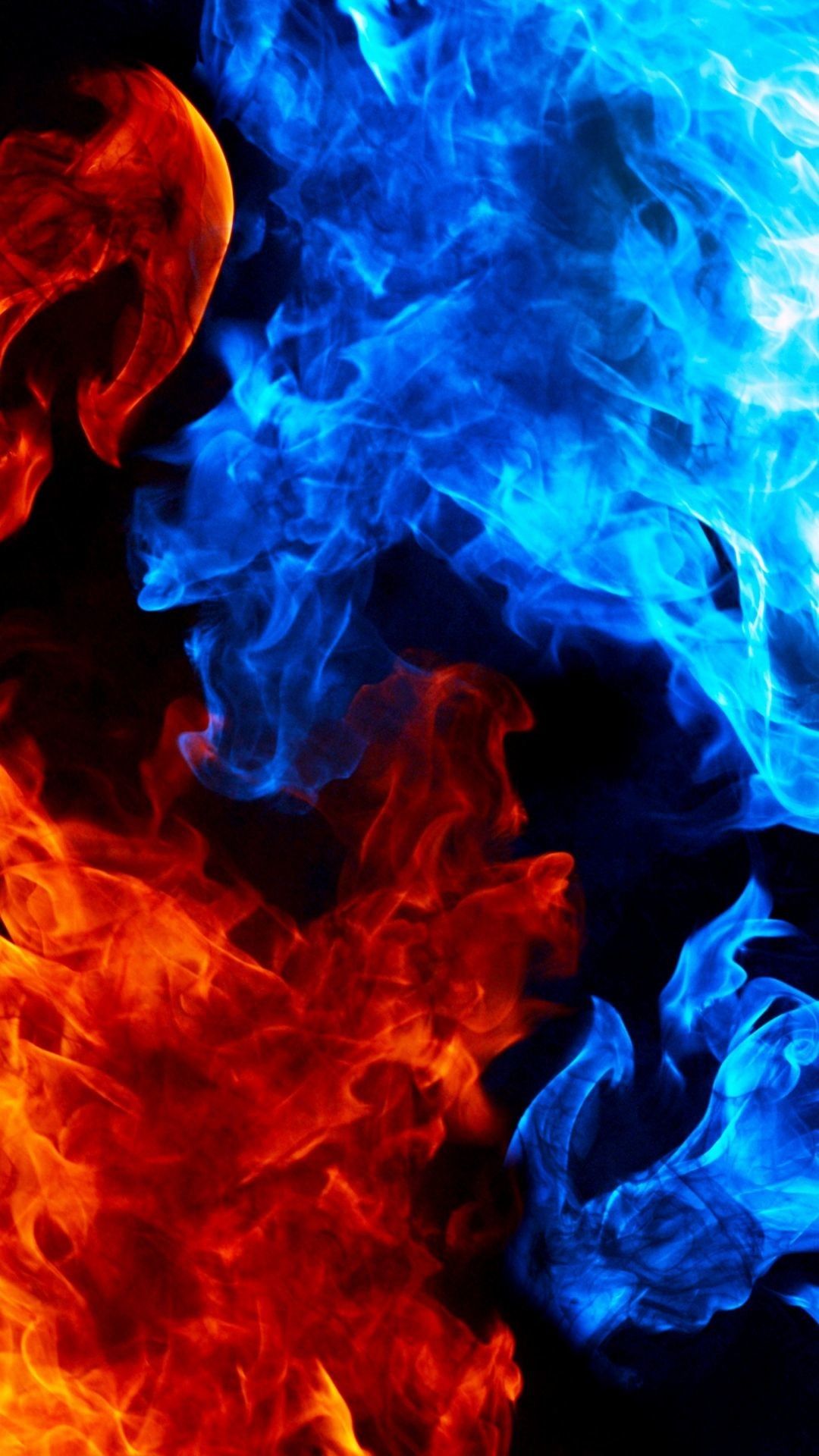 Aesthetic Blue Smoke Wallpapers