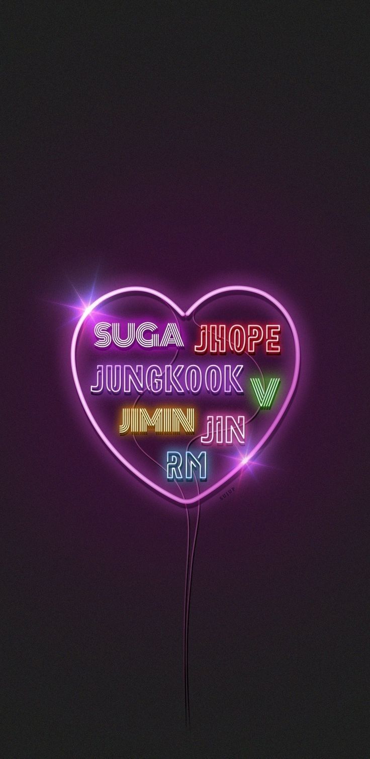 Aesthetic Bts Neon Wallpapers