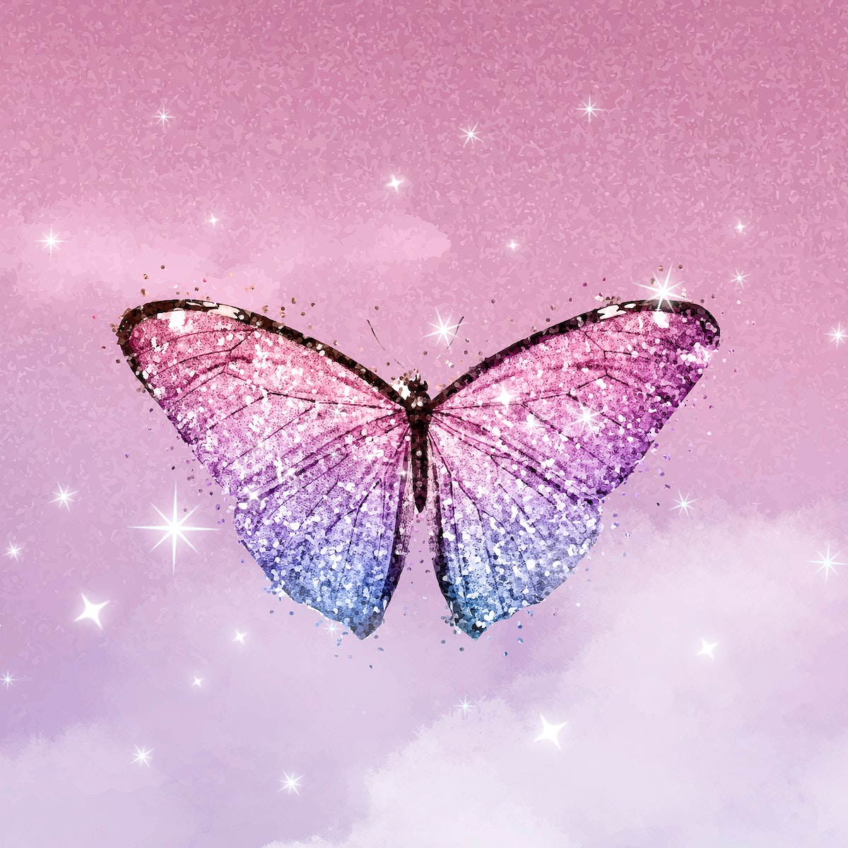 Aesthetic Butterfly Purple Wallpapers