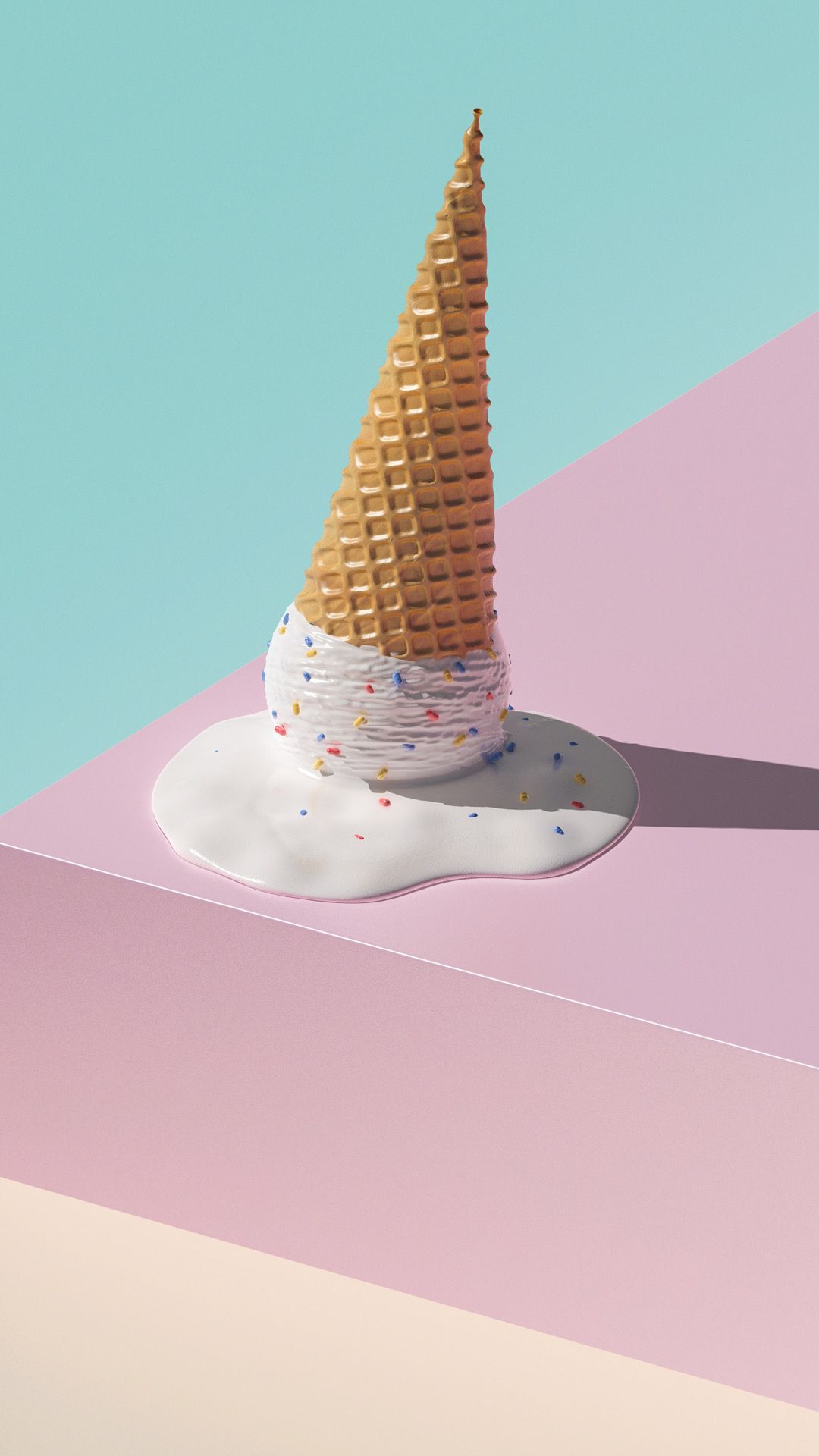 Aesthetic Cartoon Ice Cream Wallpapers