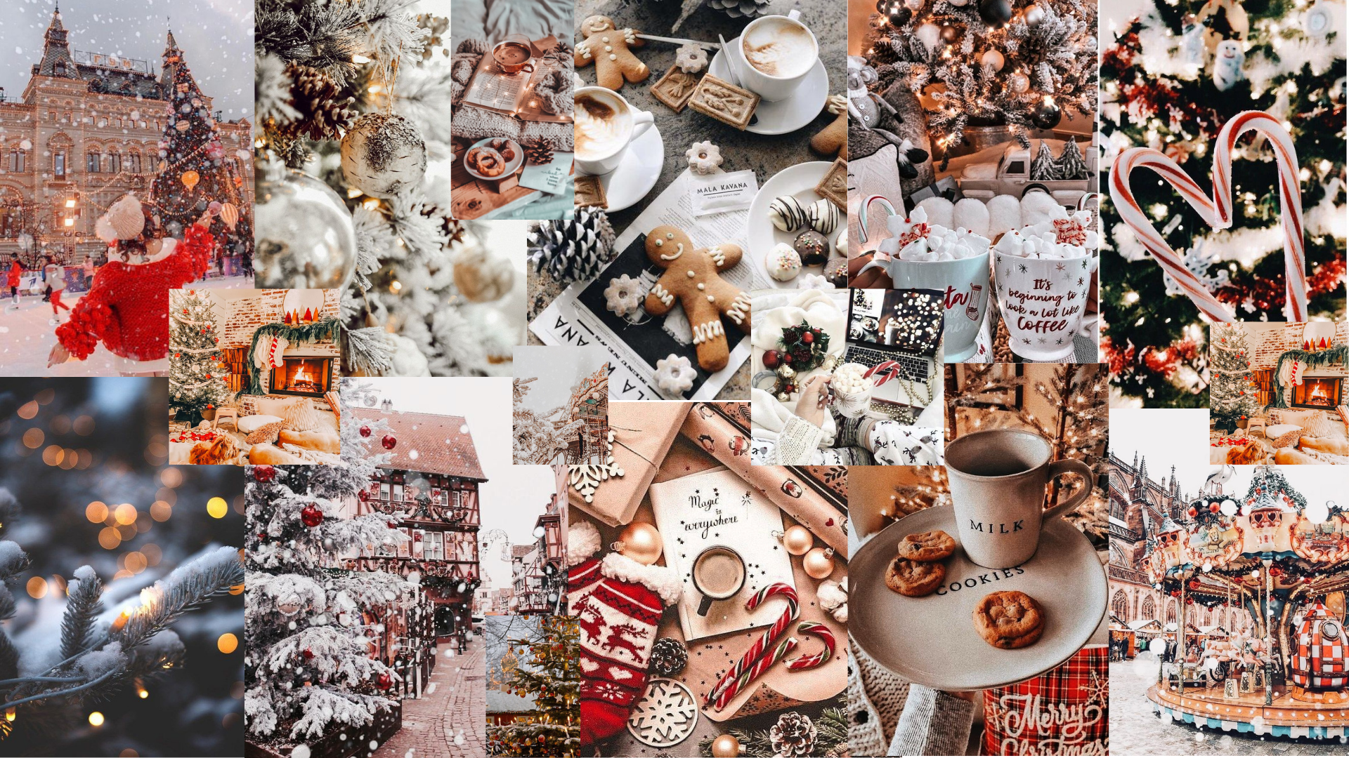 Aesthetic Christmas Backgrounds