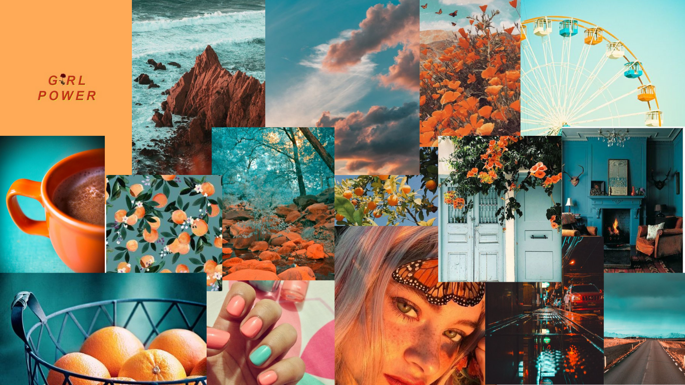 Aesthetic Collage Computer Wallpapers