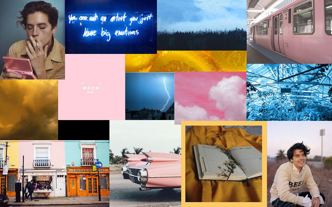 Aesthetic Collage Laptop Wallpapers