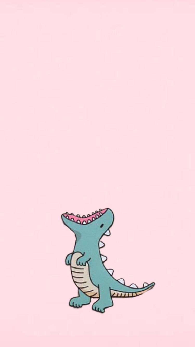 Aesthetic Cute Dinosaur Wallpapers