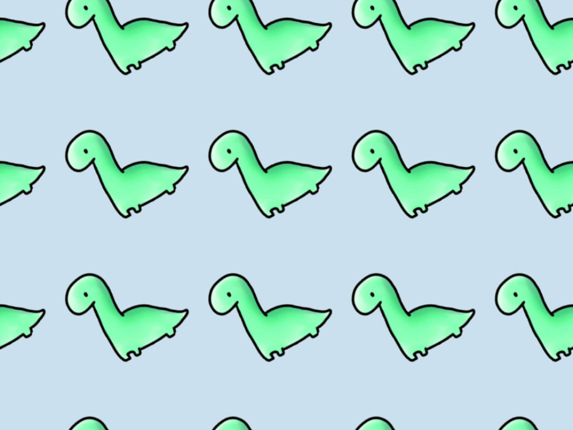 Aesthetic Cute Dinosaur Wallpapers