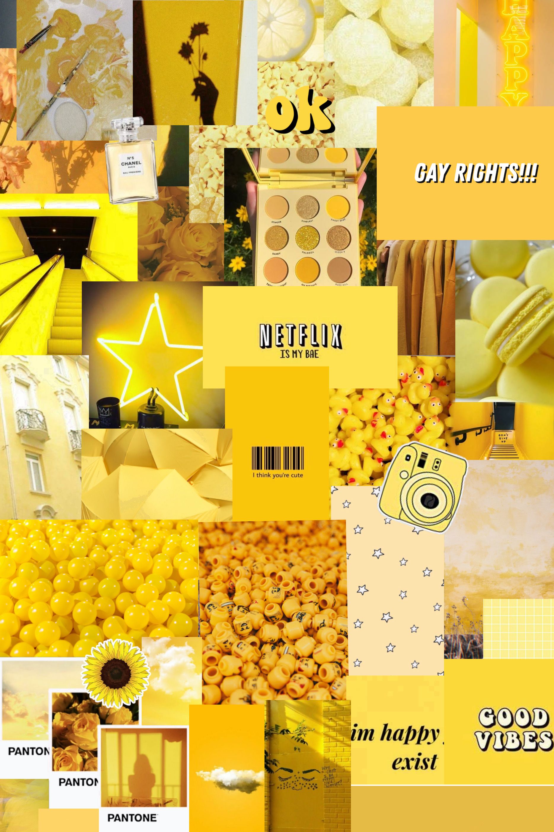 Aesthetic Cute Yellow Hd Wallpapers