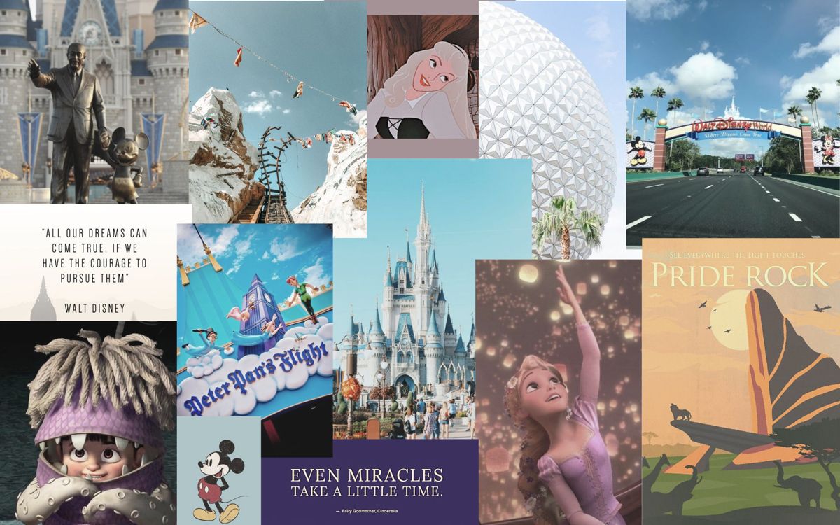 Aesthetic Disney Laptop Wallpapers