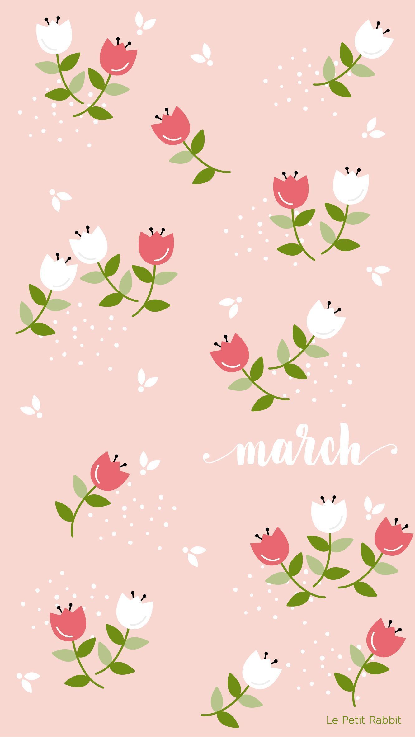 Aesthetic Flowers Cartoons Wallpapers