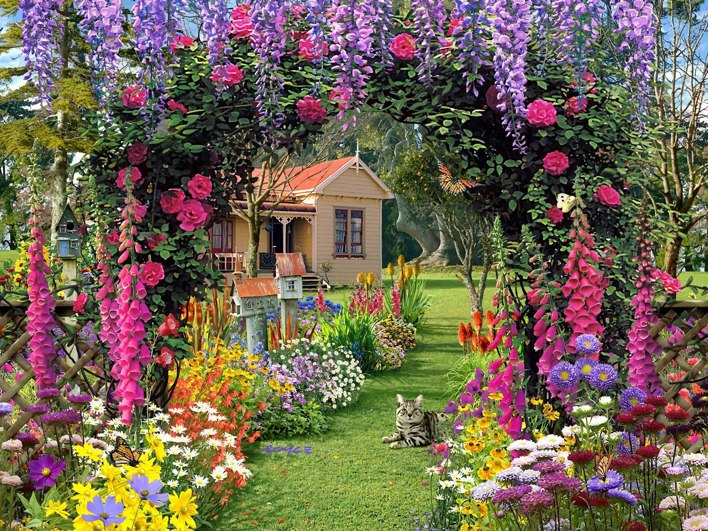 Aesthetic Garden Wallpapers