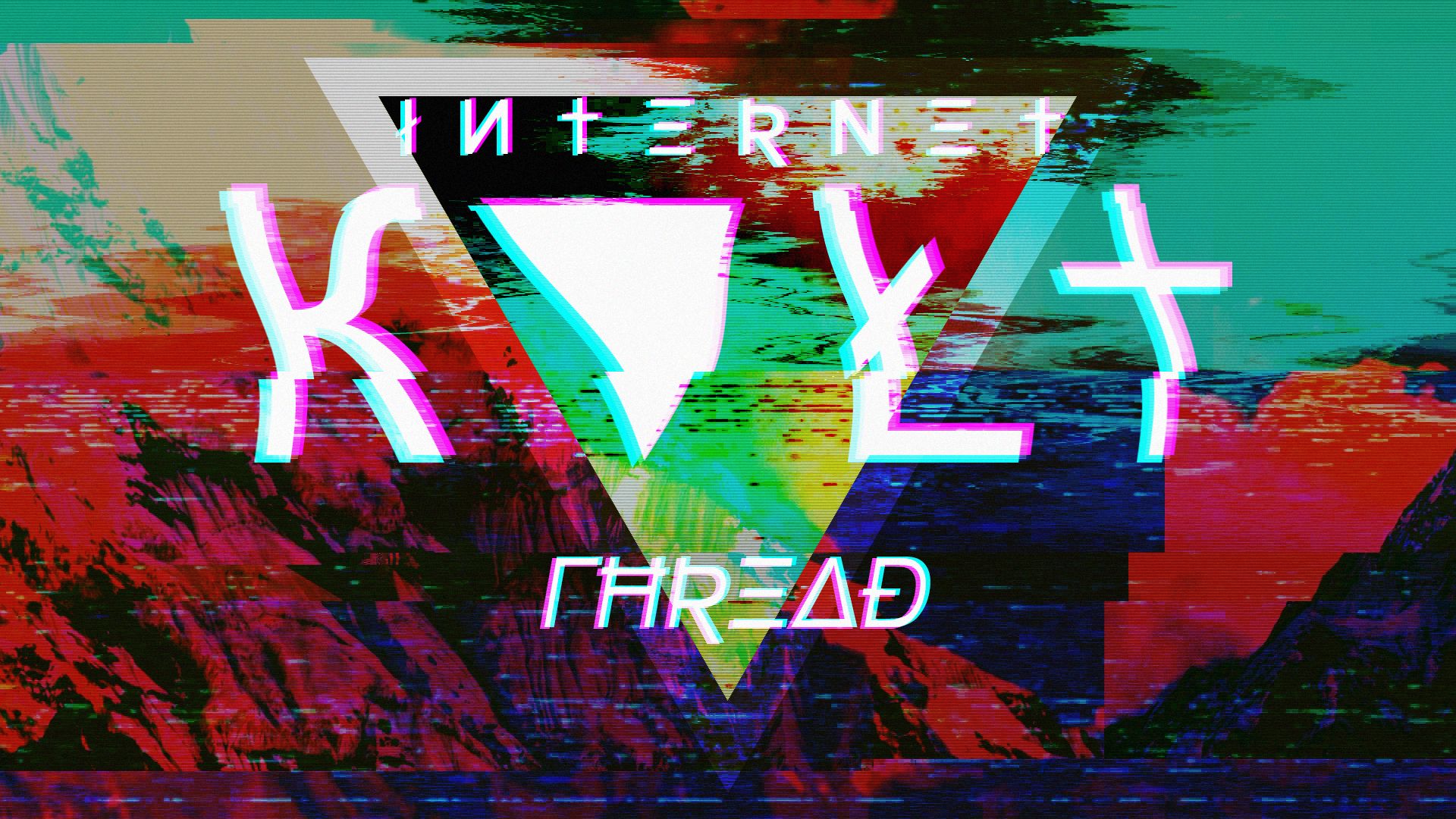 Aesthetic Glitch Desktop Wallpapers