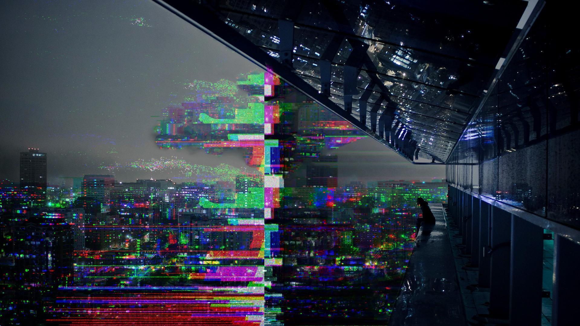 Aesthetic Glitch Desktop Wallpapers