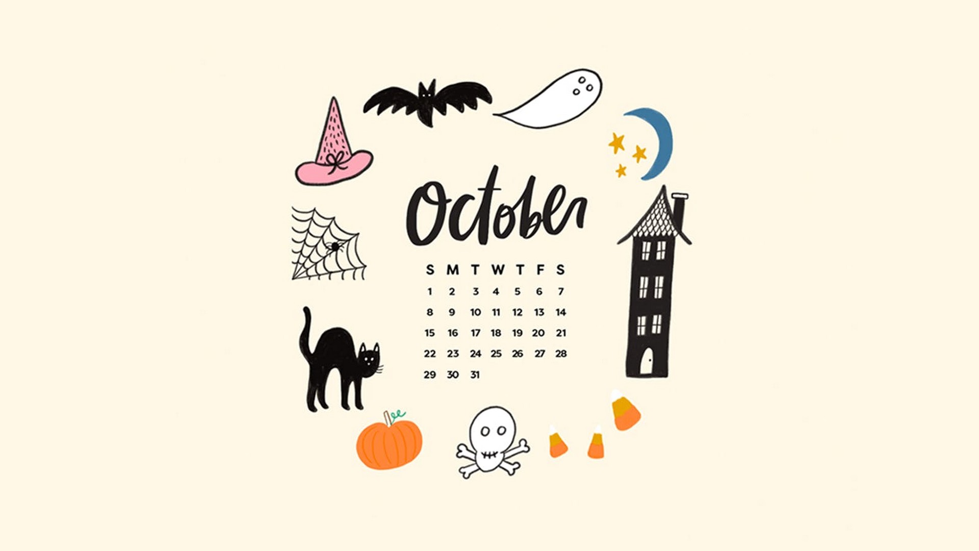 Aesthetic Halloween Laptop Wallpapers