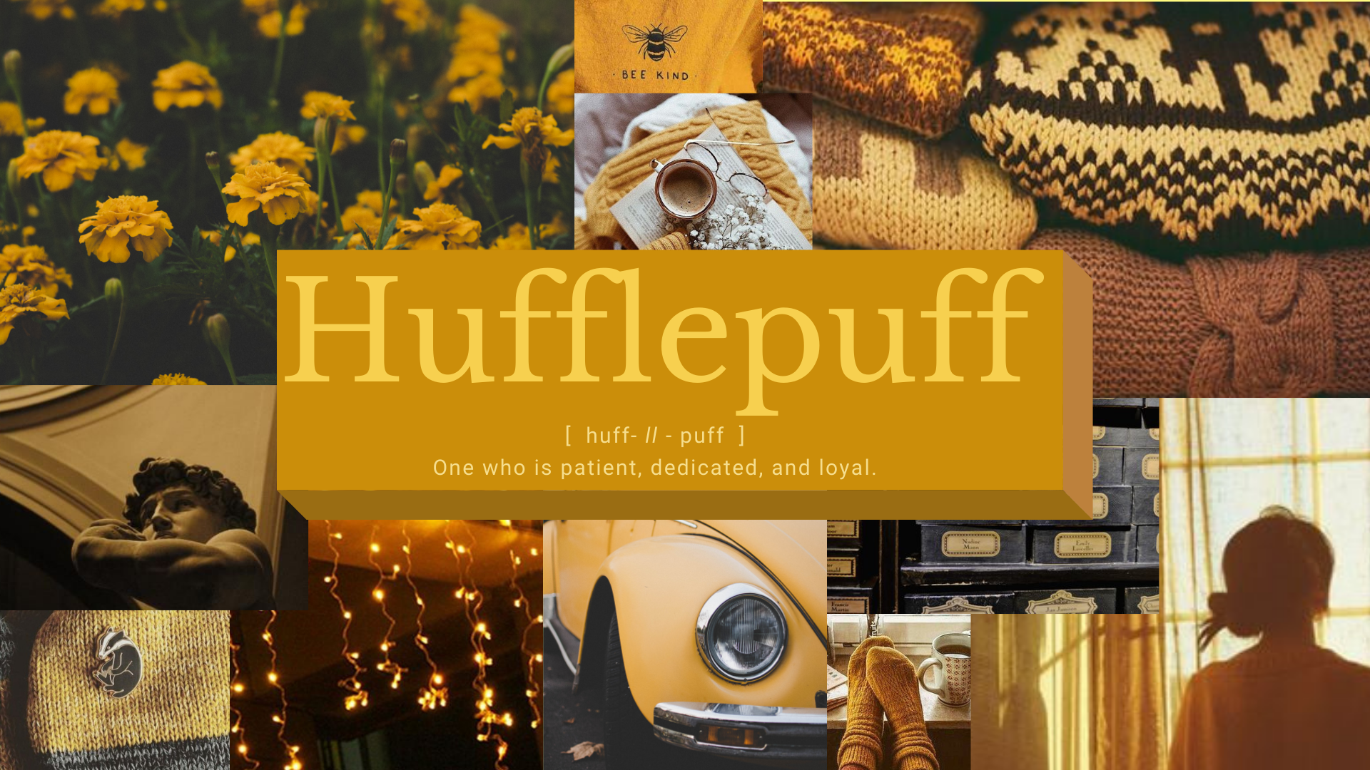 Aesthetic Hufflepuff Wallpapers