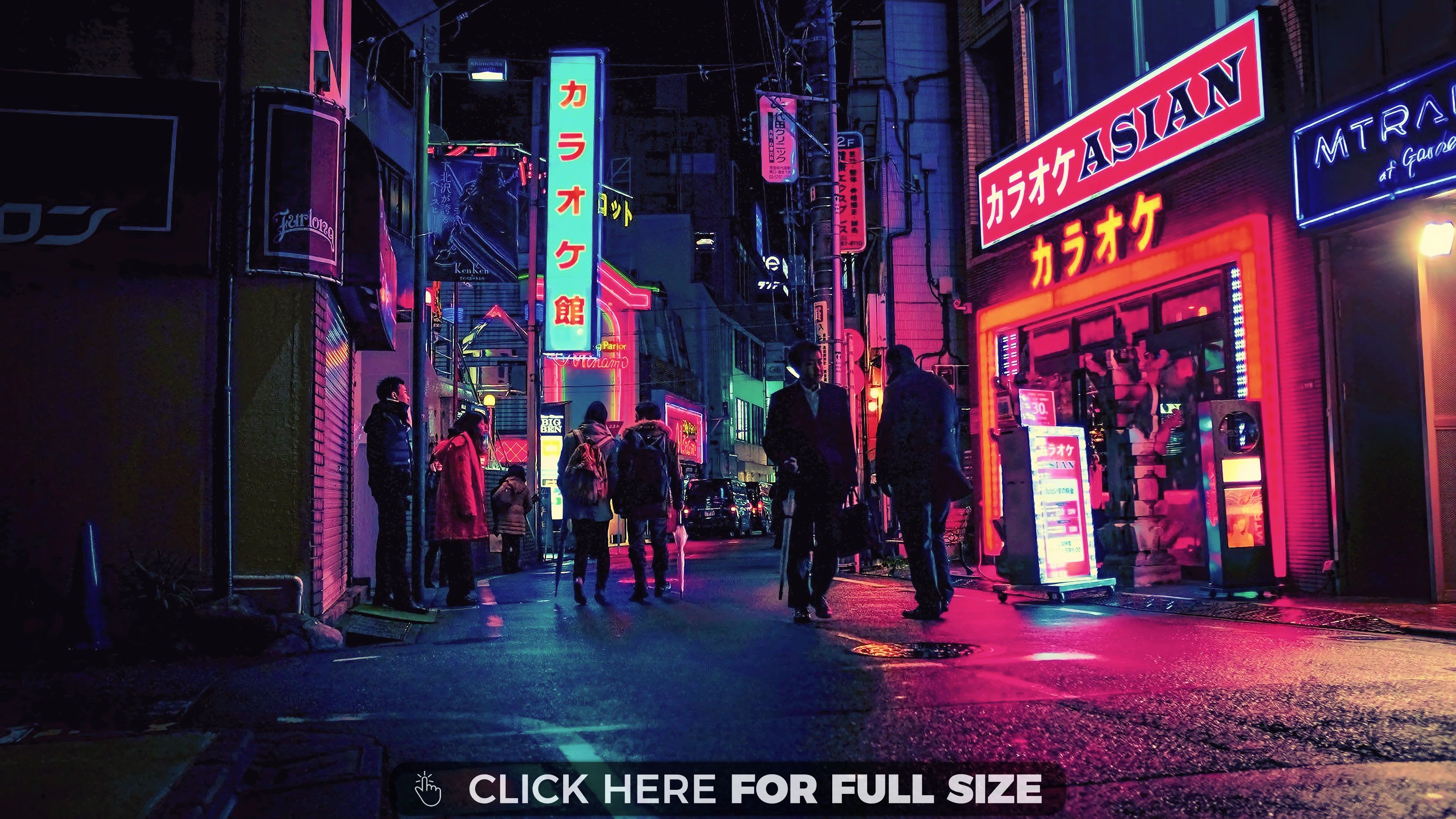 Aesthetic Japan Nightlife Wallpapers