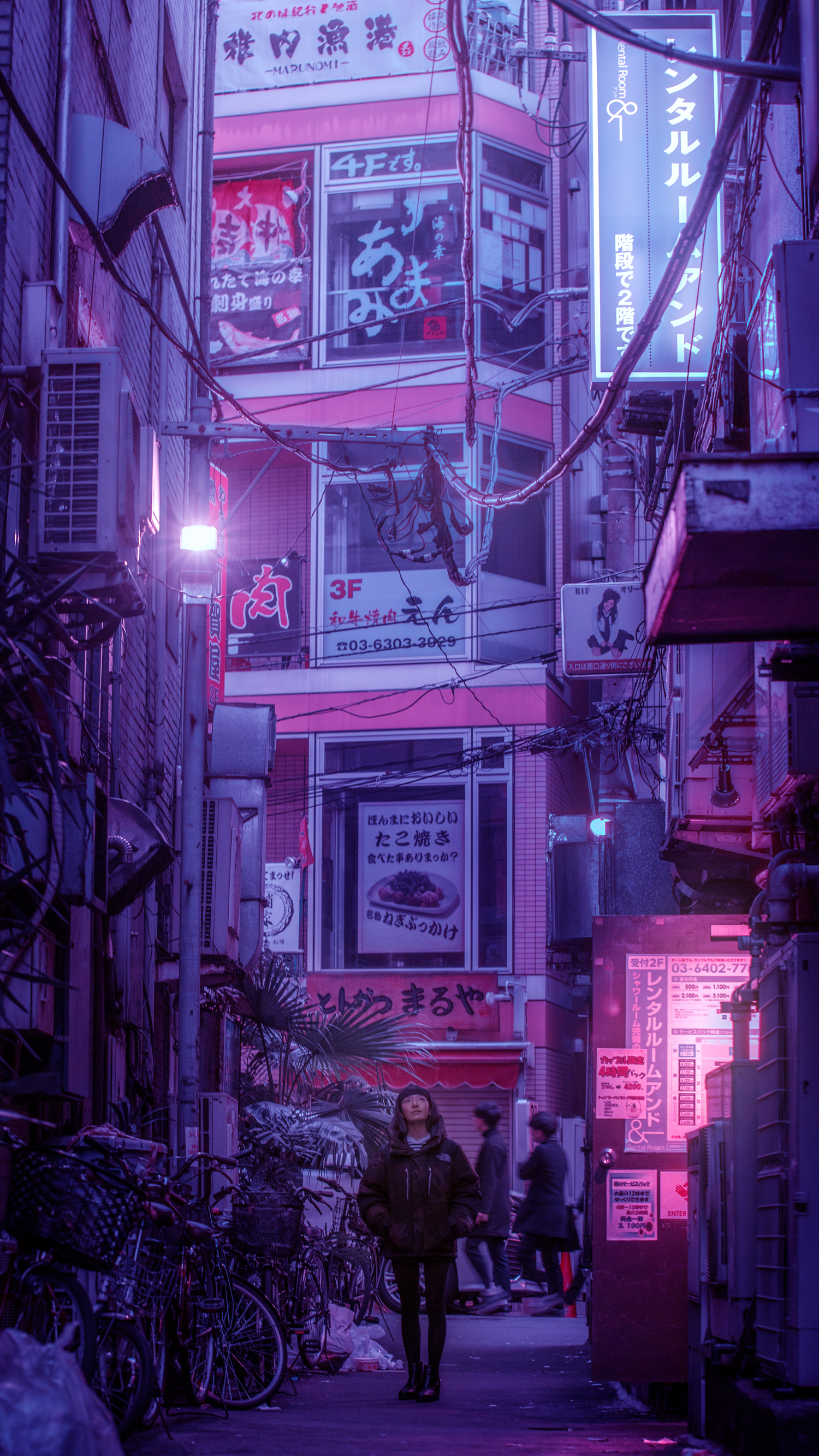 Aesthetic Japan Nightlife Wallpapers