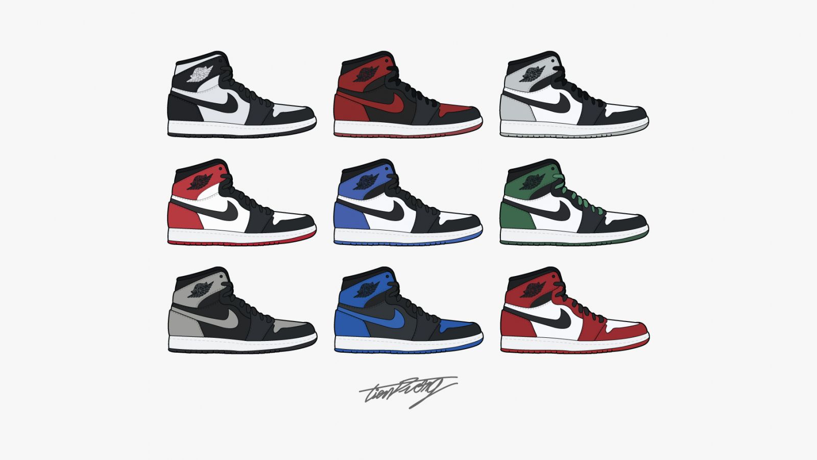 Aesthetic Jordan 1 Wallpapers