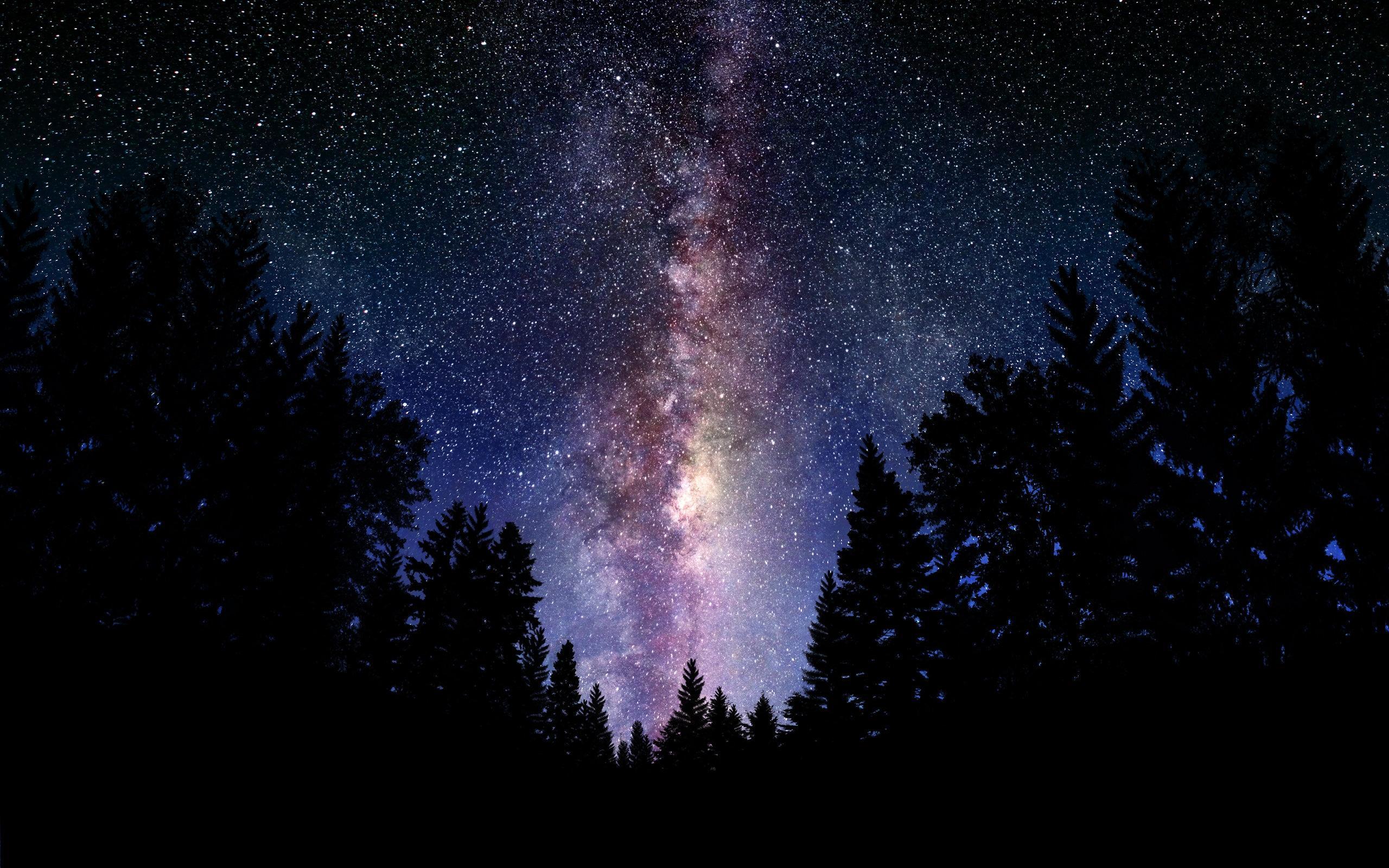 Aesthetic Laptop Galaxy Wallpapers