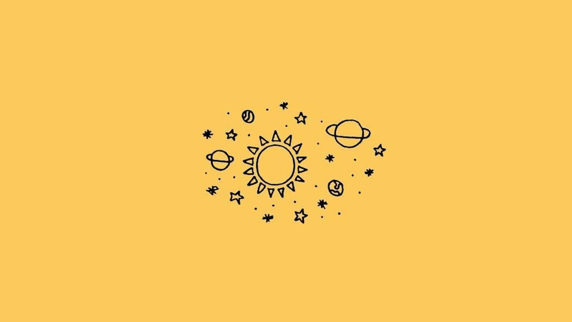 Aesthetic Laptop Yellow Wallpapers