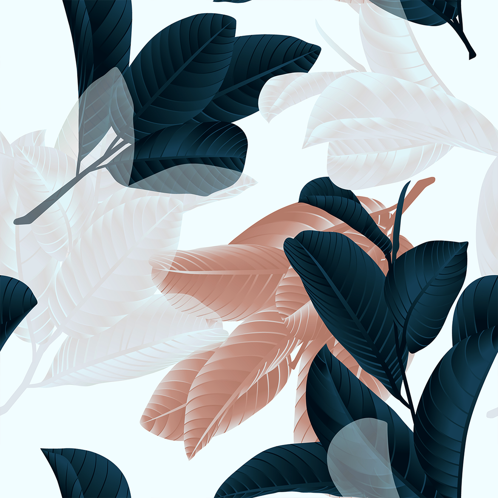 Aesthetic Leaf Painting Wallpapers