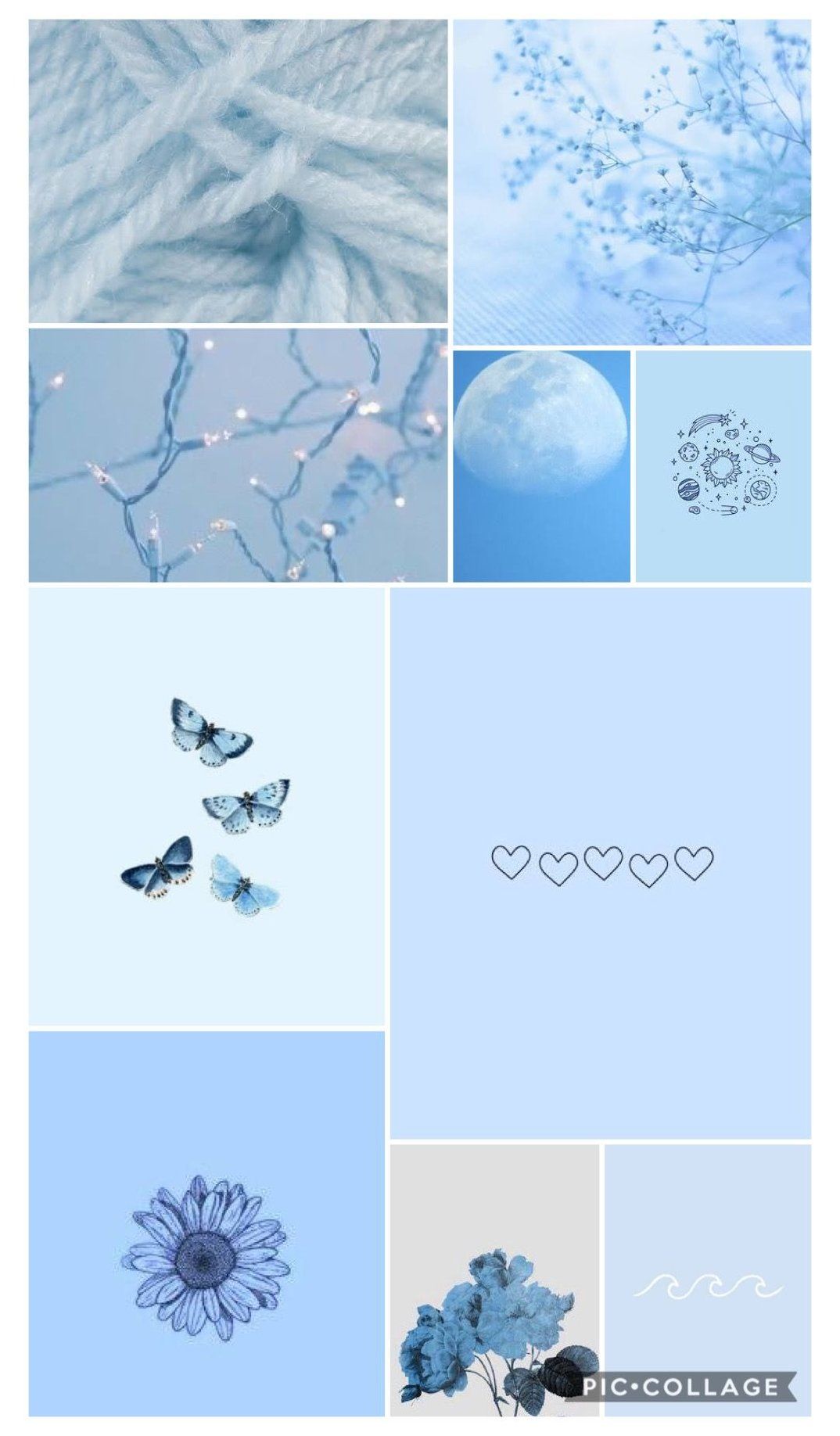 Aesthetic Light Blue Wallpapers