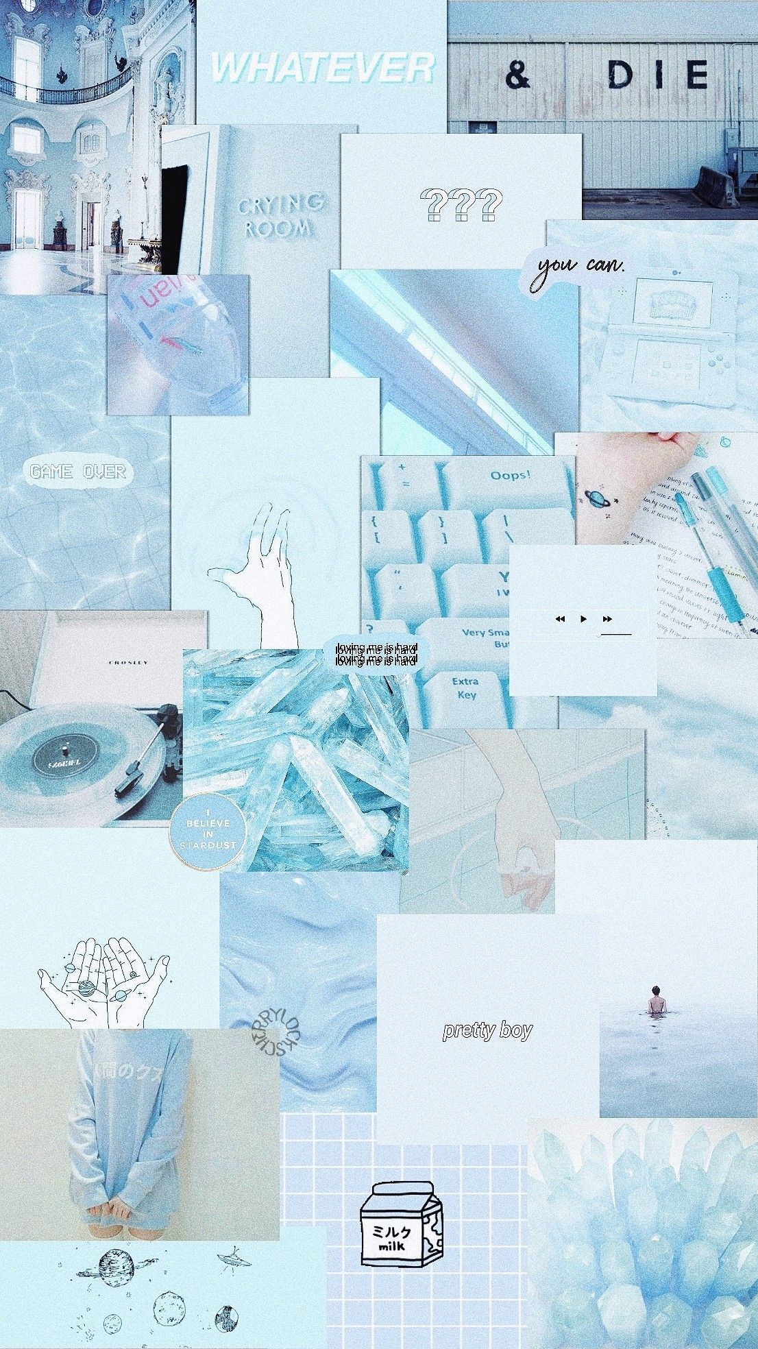 Aesthetic Light Blue Wallpapers