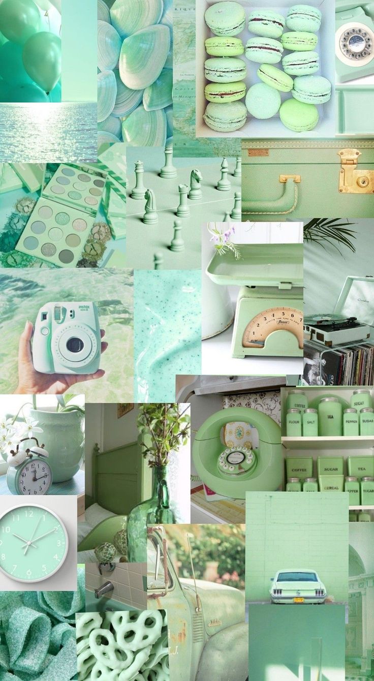 Aesthetic Light Green Wallpapers